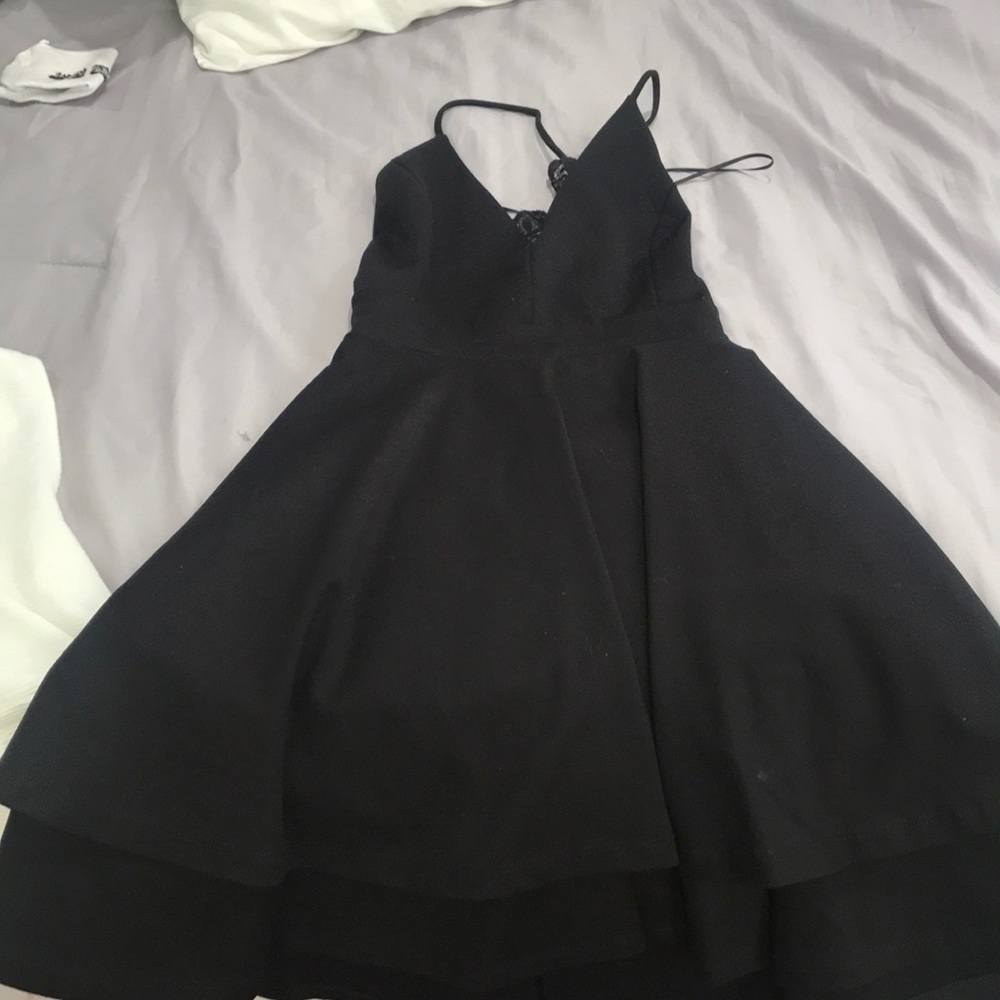 Windsor black flowy dress